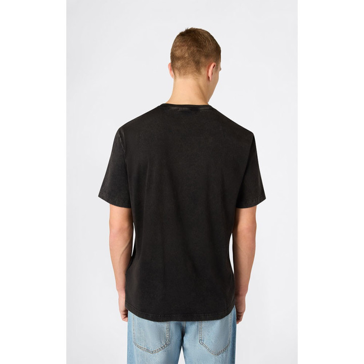 Champion T-Shirt Icon Wash Nero Uomo
