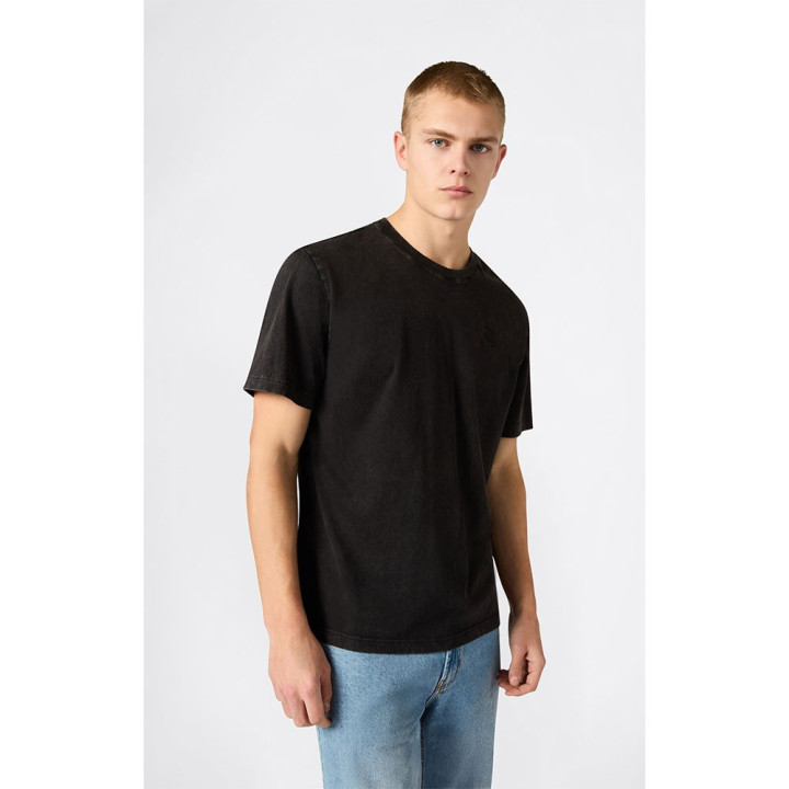 Champion T-Shirt Icon Wash Nero Uomo