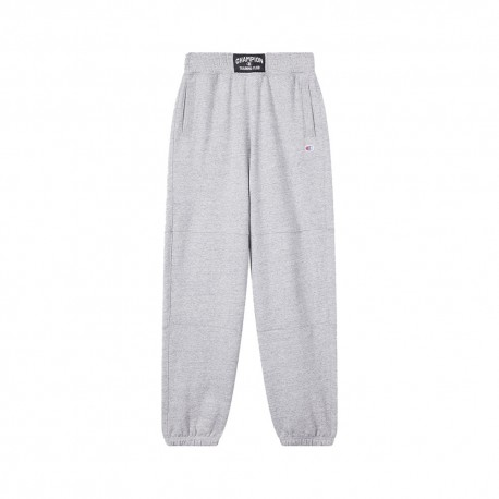 Champion Pantaloni Elastico Alto Grigio Donna
