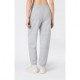Champion Pantaloni Elastico Alto Grigio Donna