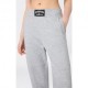 Champion Pantaloni Elastico Alto Grigio Donna
