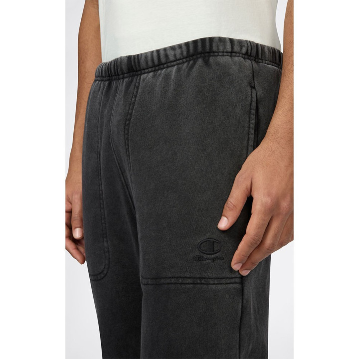 Champion Pantaloni Con Elastico Icon Wash Nero Uomo