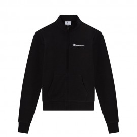 Champion Felpa Con Cerniera Nero Donna