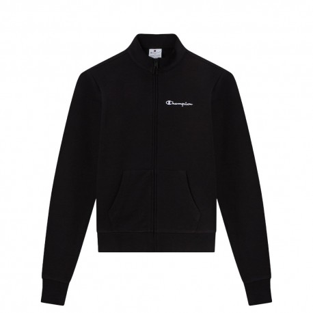 Champion Felpa Con Cerniera Nero Donna