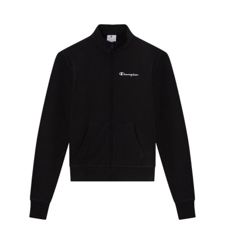 Champion Felpa Con Cerniera Nero Donna