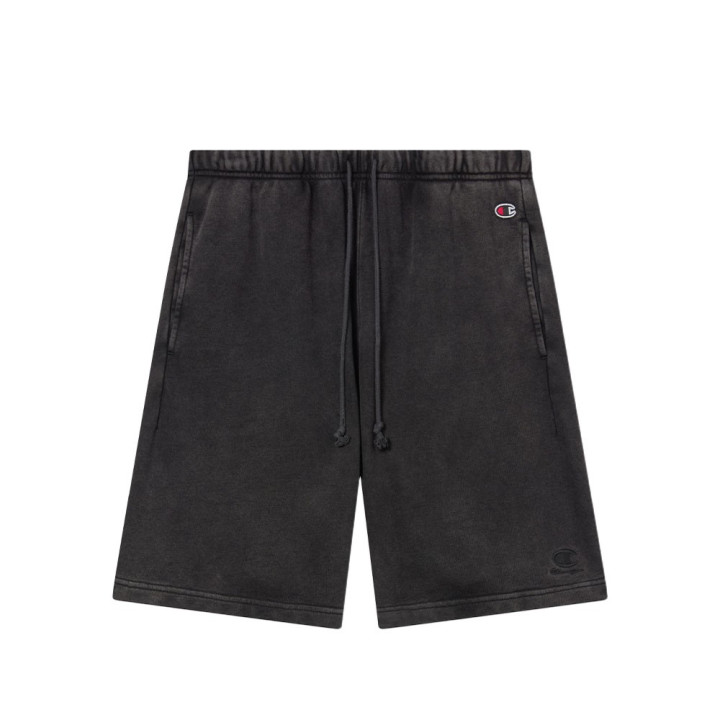 Champion Bermuda Icon Wash Nero Uomo