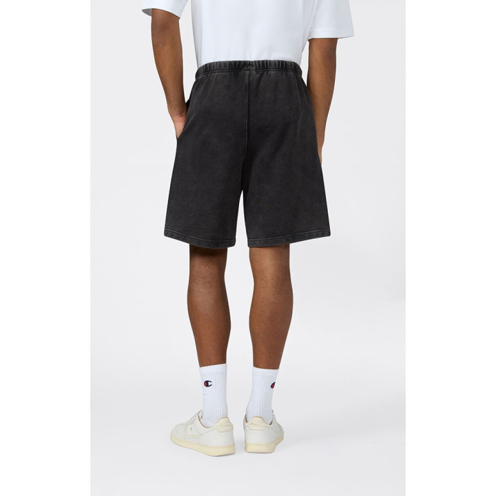 Champion Bermuda Icon Wash Nero Uomo