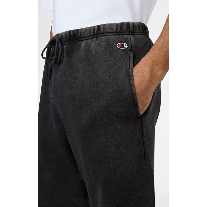 Champion Bermuda Icon Wash Nero Uomo