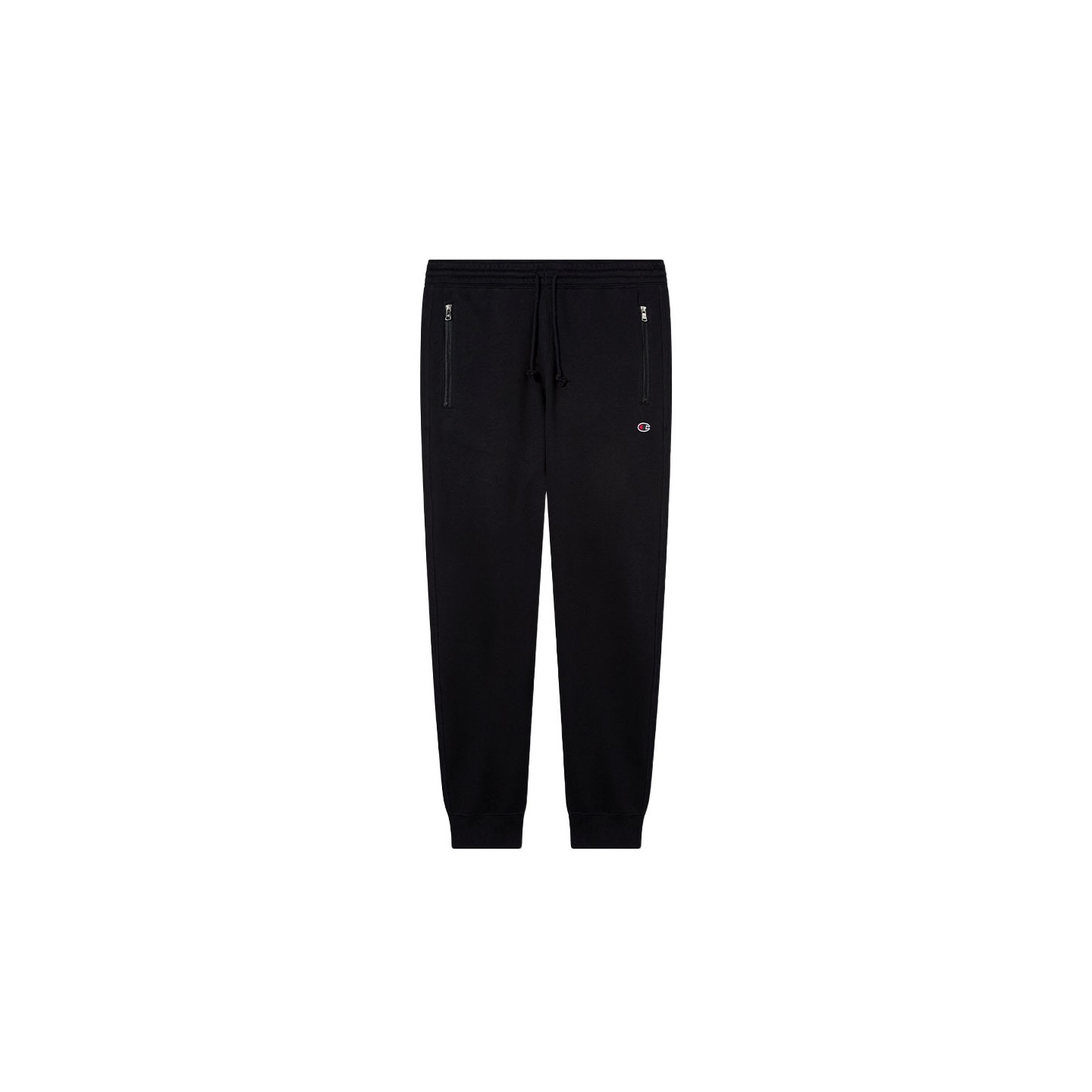 Champion Uomo Nero Pantaloni Con Polsino Da - Immagine 2