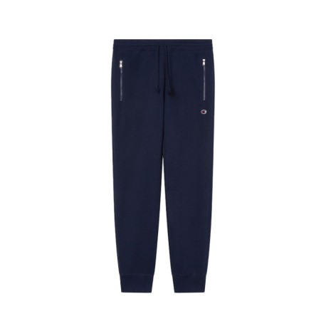 Champion Pantaloni Con Polsino C Tasche Zip Blu Uomo