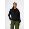Champion Felpa Logo Piccolo Nero Donna