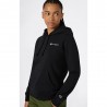 Champion Felpa Logo Piccolo Nero Donna