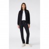 Champion Tuta Sportiva Full Zip Nero Donna