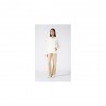 Champion Tuta Sportiva Con Cappuccio Pantapalazzo Panna Donna