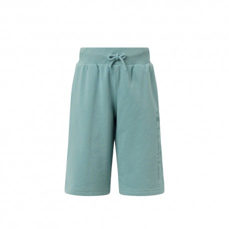 Champion Bermuda Logo Tonale Azzurro Bambino