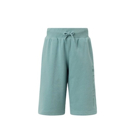 Champion Bermuda Logo Tonale Azzurro Bambino
