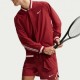 Nike Pantaloncini Tennis Us Open 26 Sinner Team Rosso Pale Ivory