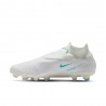 Nike Phantom 6 High Pro Fg Bianco Azzurro - Scarpe Da Calcio Uomo