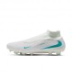 Nike Phantom 6 High Pro Fg Bianco Azzurro - Scarpe Da Calcio Uomo