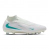 Nike Phantom 6 High Pro Fg Bianco Azzurro - Scarpe Da Calcio Uomo
