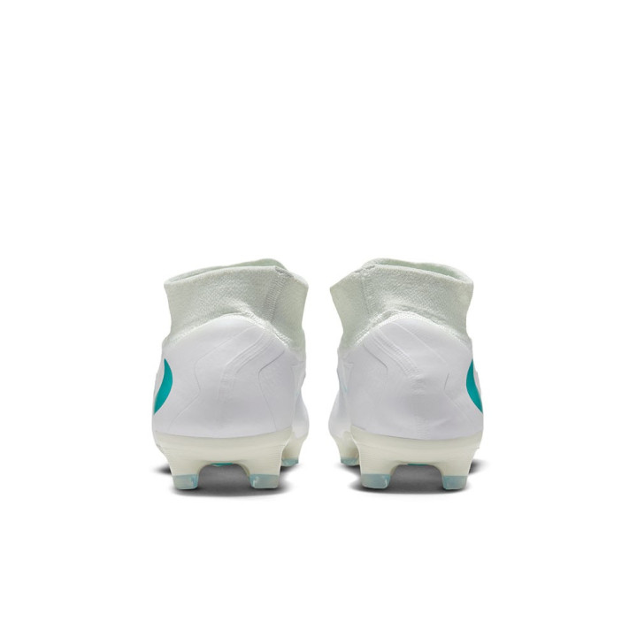 Nike Phantom 6 High Pro Fg Bianco Azzurro - Scarpe Da Calcio Uomo