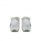 Nike Phantom 6 High Pro Fg Bianco Azzurro - Scarpe Da Calcio Uomo