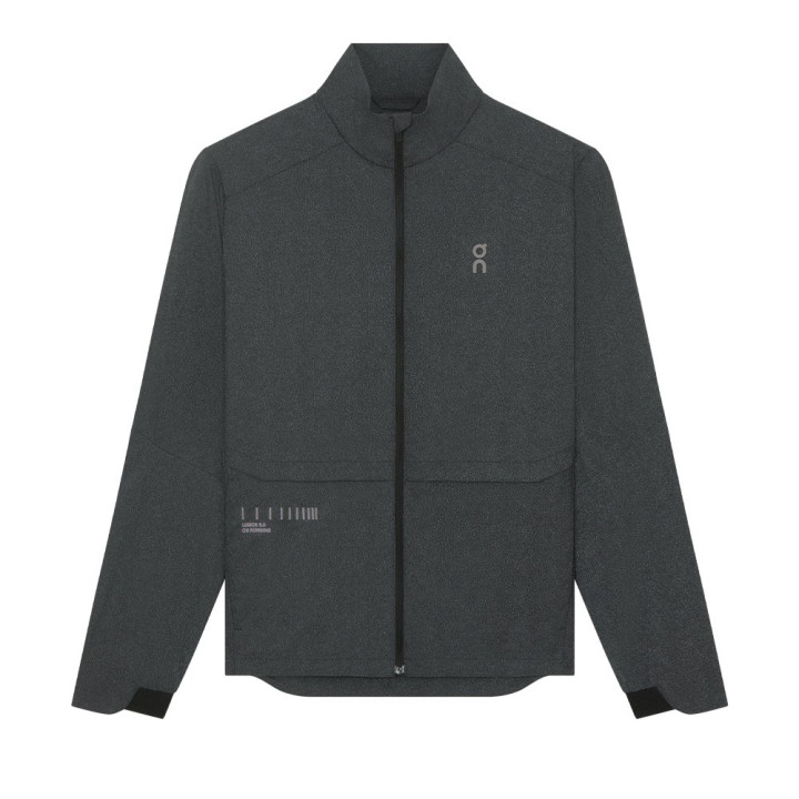 On Giacca Running Weather Lumos Nero Eclipse Donna