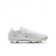 Nike Phantom 6 Low Pro Fg Mg Bianco Azzurro - Scarpe Da Calcio Bambino