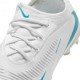 Nike Phantom 6 Low Pro Fg Mg Bianco Azzurro - Scarpe Da Calcio Bambino