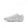 Nike Phantom 6 Low Pro Fg Mg Bianco Azzurro - Scarpe Da Calcio Bambino