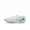 Nike Phantom 6 Low Pro Fg Mg Bianco Azzurro - Scarpe Da Calcio Bambino