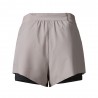 Nike Pantaloncini Running Swift 2In1 Berlin Grigio Donna