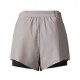 Nike Pantaloncini Running Swift 2In1 Berlin Grigio Donna