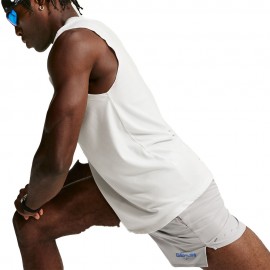 Nike Pantaloncini Running Stride 5" Marathon College Grigio Uomo
