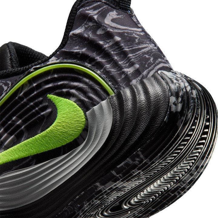 Nike Giannis Immortality 5 Gs Nero Volt-Lt Smoke - Scarpe Basket Bambino