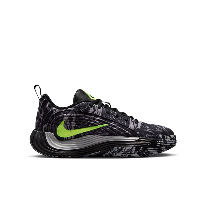 Nike Giannis Immortality 5 Gs Nero Volt-Lt Smoke - Scarpe Basket Bambino