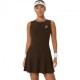 Asics Abito Tennis Game Nero Coffee Donna