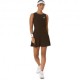 Asics Abito Tennis Game Nero Coffee Donna