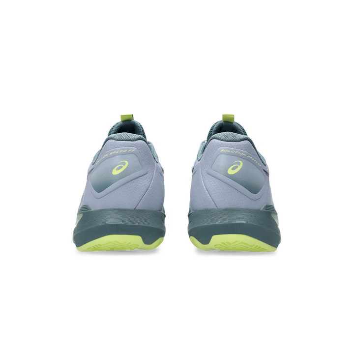 Asics Solution Speed Ff 4 Clay Grigio Blu Ironclad - Scarpe Da Tennis Uomo