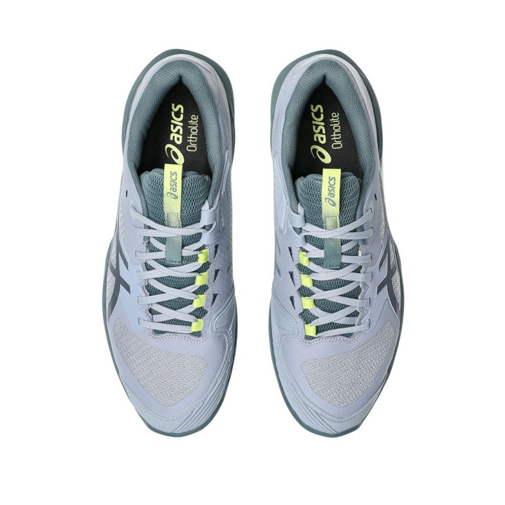 Asics Solution Speed Ff 4 Clay Grigio Blu Ironclad - Scarpe Da Tennis Uomo