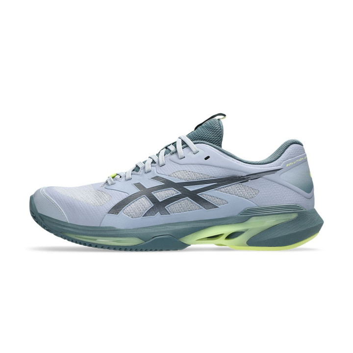 Asics Solution Speed Ff 4 Clay Grigio Blu Ironclad - Scarpe Da Tennis Uomo