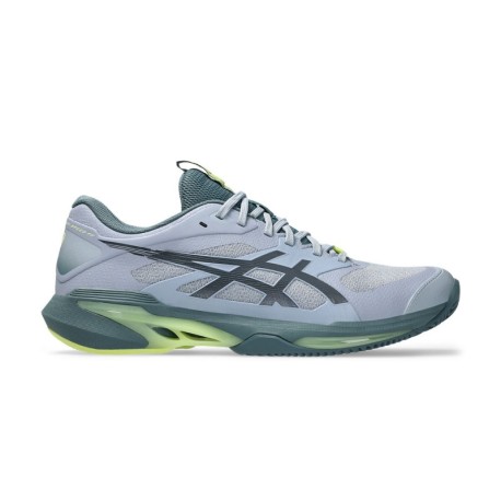 Asics Solution Speed Ff 4 Clay Grigio Blu Ironclad - Scarpe Da Tennis Uomo