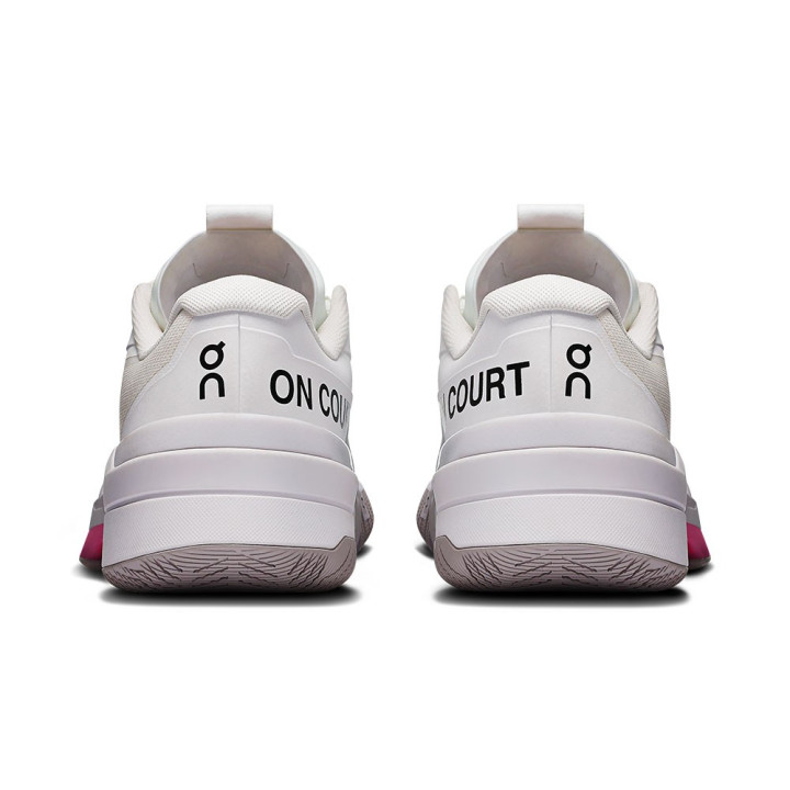 On The Roger Pro Fire Hc Bianco Rosa - Scarpe Tennis Uomo