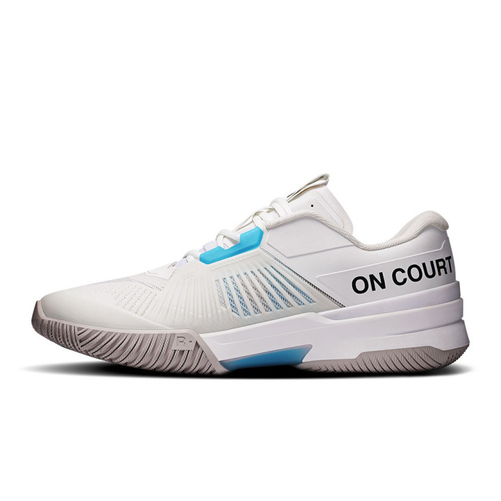 On The Roger Pro Fire Hc Bianco Rosa - Scarpe Tennis Uomo