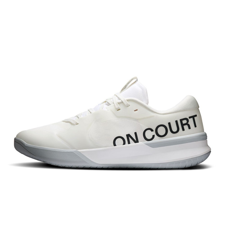On The Roger Pro Fire Hc Bianco Rosa - Scarpe Tennis Uomo