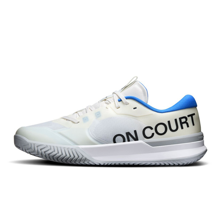 On The Roger Pro Fire Hc Bianco Rosa - Scarpe Tennis Uomo