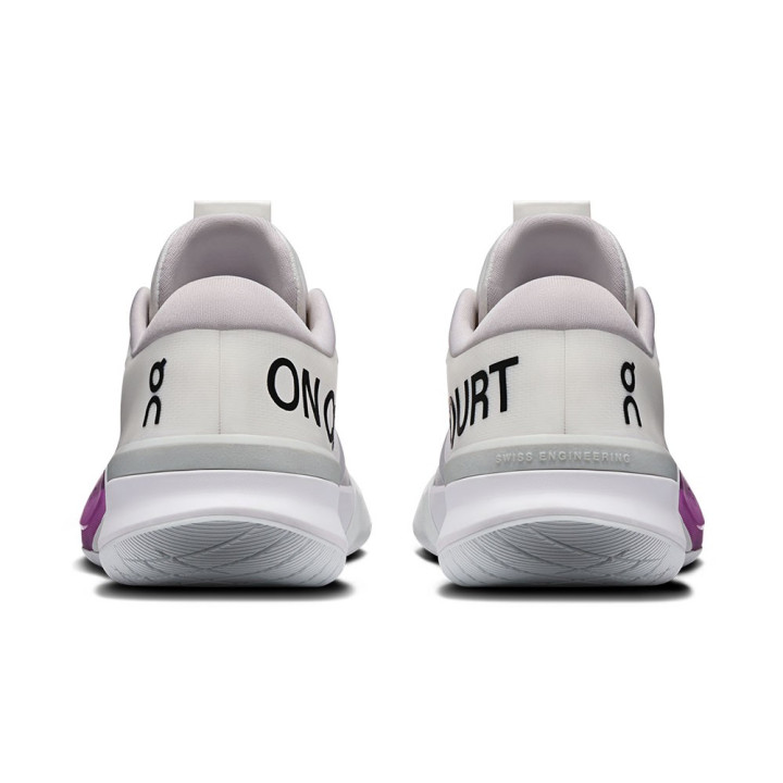 On The Roger Pro Fire Hc Bianco Rosa - Scarpe Tennis Uomo