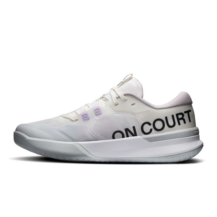 On The Roger Pro Fire Hc Bianco Rosa - Scarpe Tennis Uomo