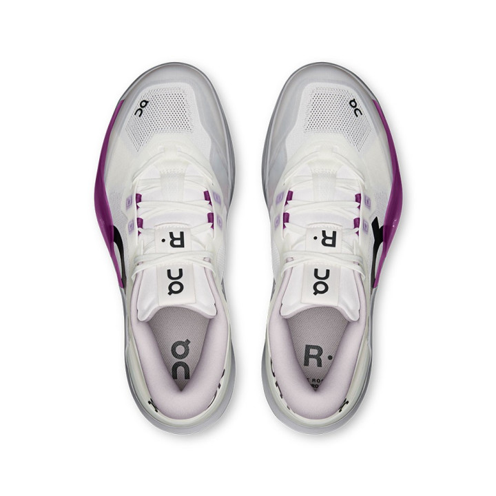 On The Roger Pro Fire Hc Bianco Rosa - Scarpe Tennis Uomo
