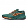 Asics Gel-Resolution X Jewel Verde Energy Arancio - Scarpe Padel Uomo